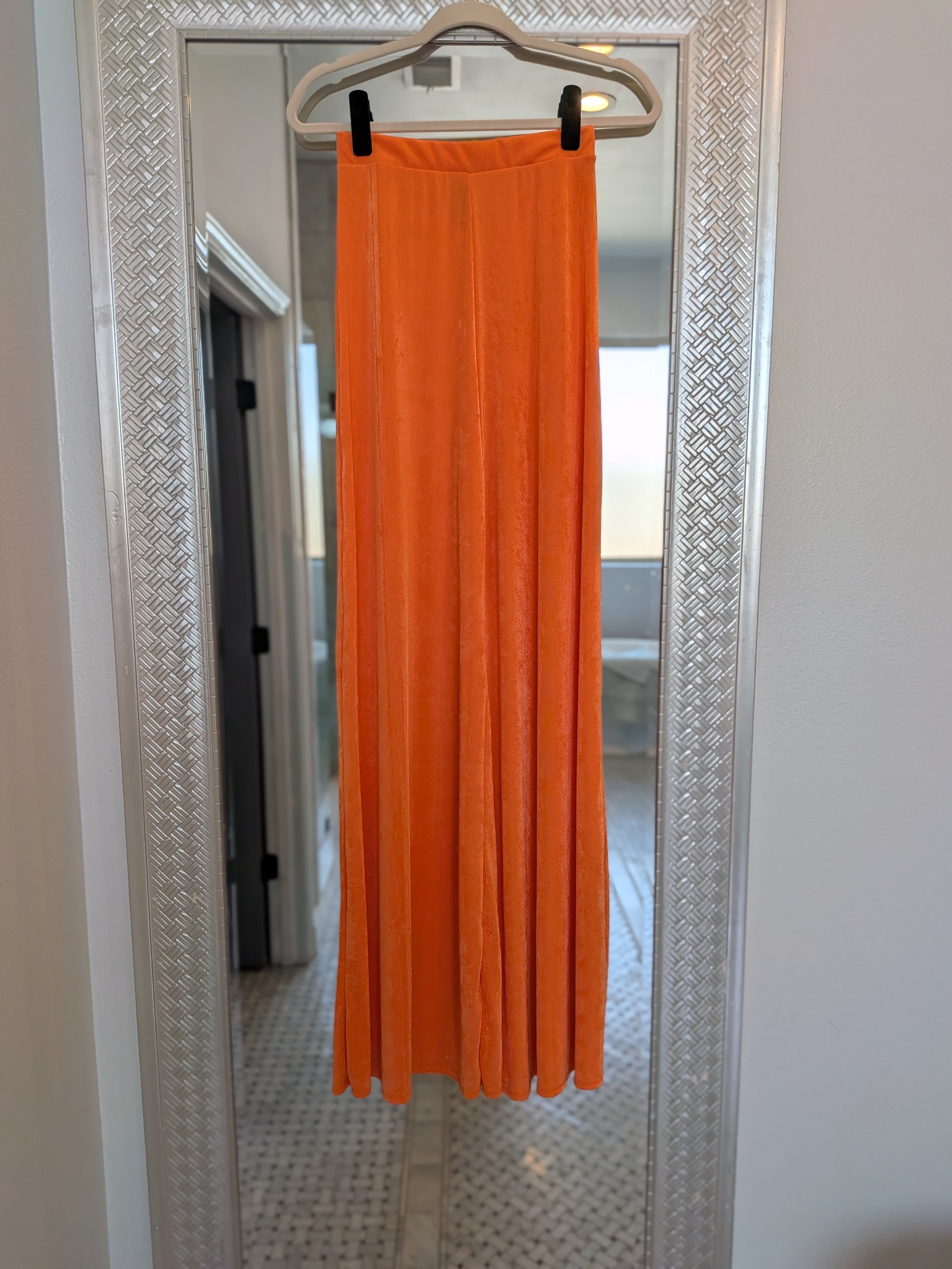 Alora Eden "Walk The Way" Orange Dream Wide Leg Pants M — image 2 of 5